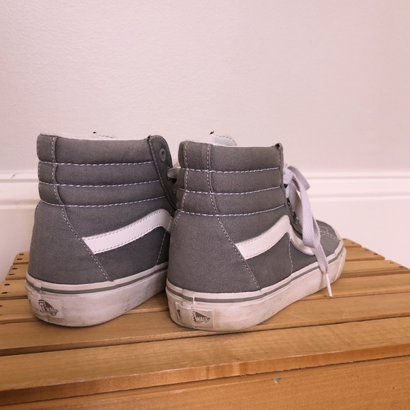 Gray High-Tops Vans - Picture 3 of 3